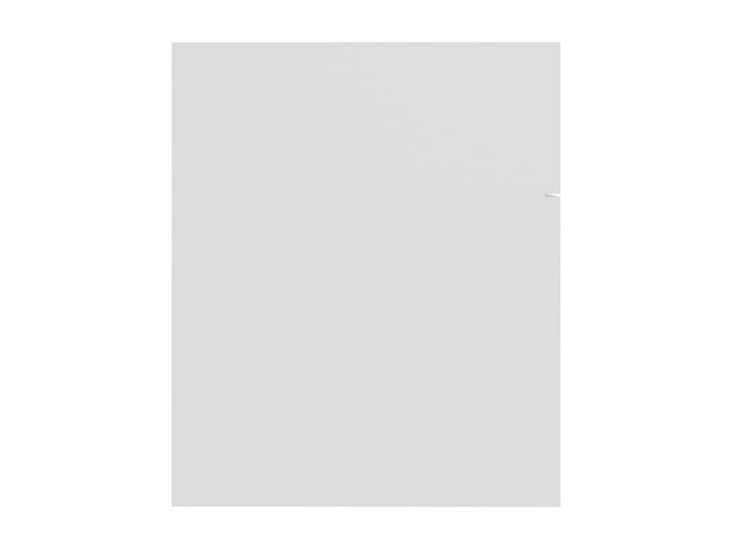 Ensemble de meubles de salle de bain blanc bois d'ingénierie