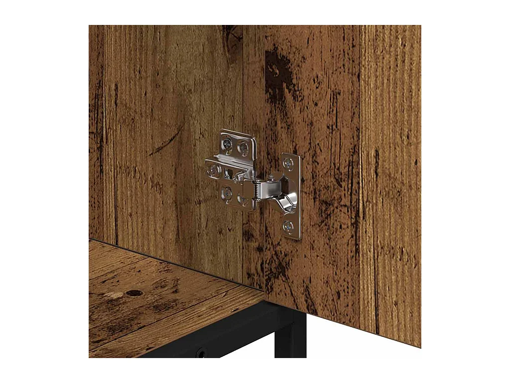 Badkamerwastafelkast antiek hout 65 x 33 x 60 cm