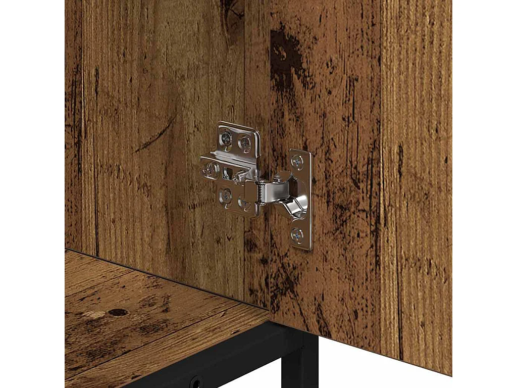 Meuble de Lavabo de Salle de Bain Bois ancien 65 x 33 x 60 cm