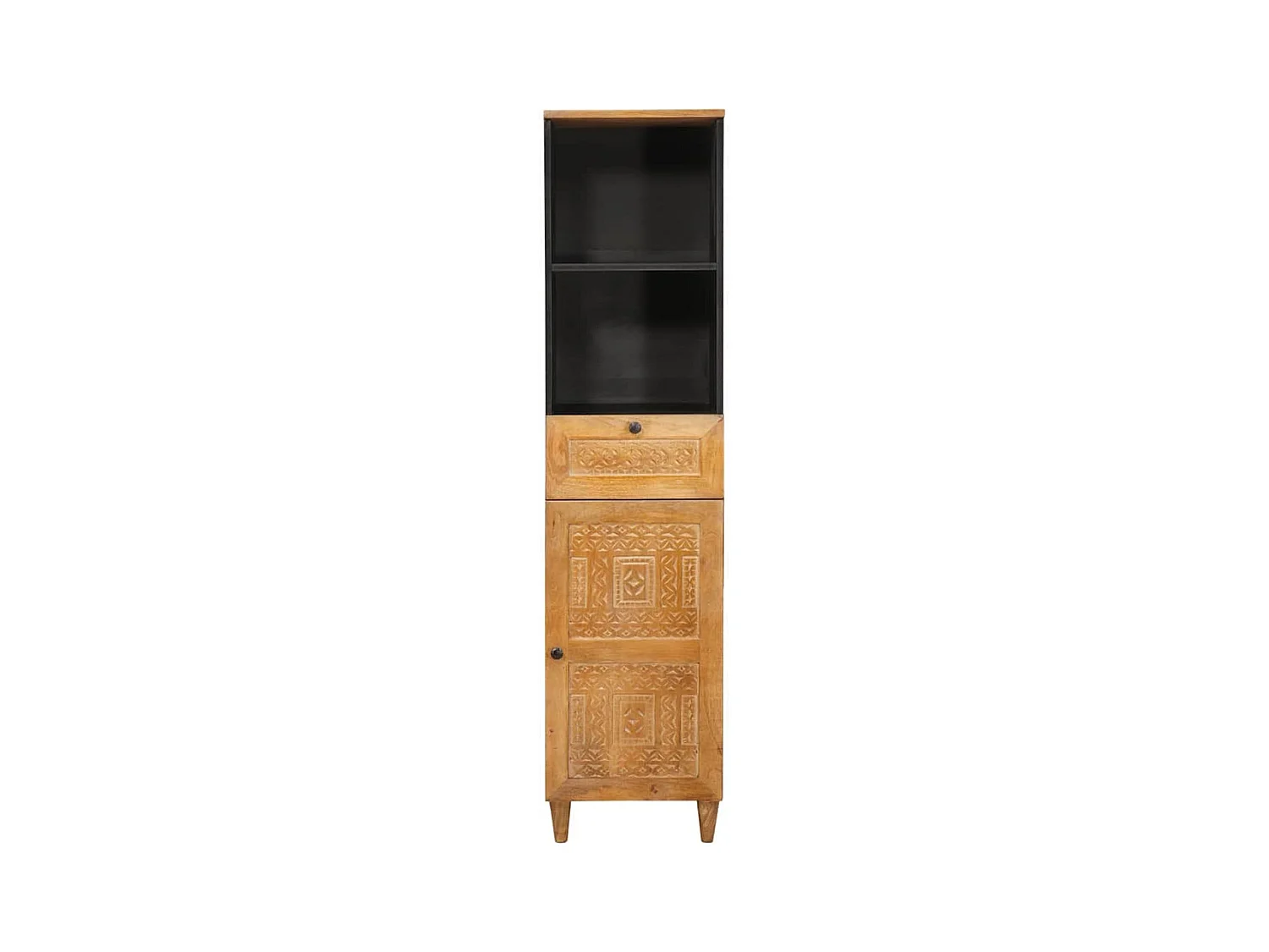 Cabinet de salle de bain Marron clair 38 x 33.5 x 160 cm