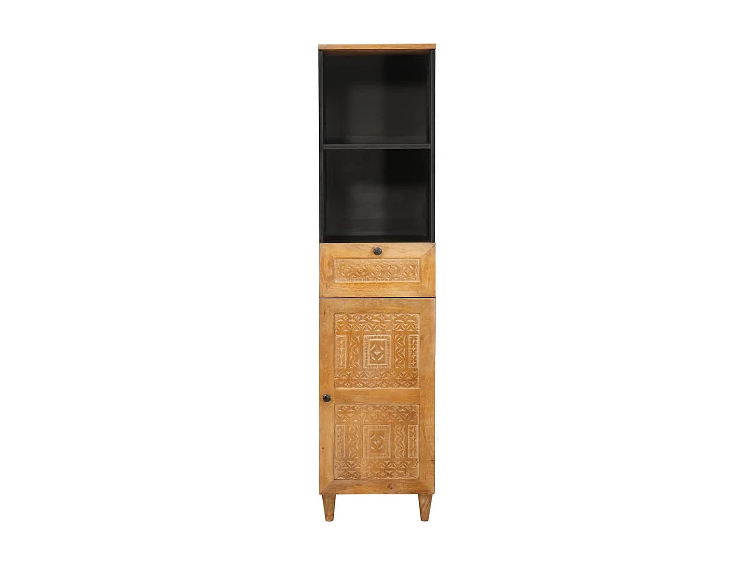 Cabinet de salle de bain Marron clair 38 x 33.5 x 160 cm