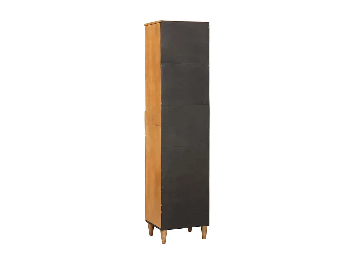 Cabinet de salle de bain Marron clair 38 x 33.5 x 160 cm
