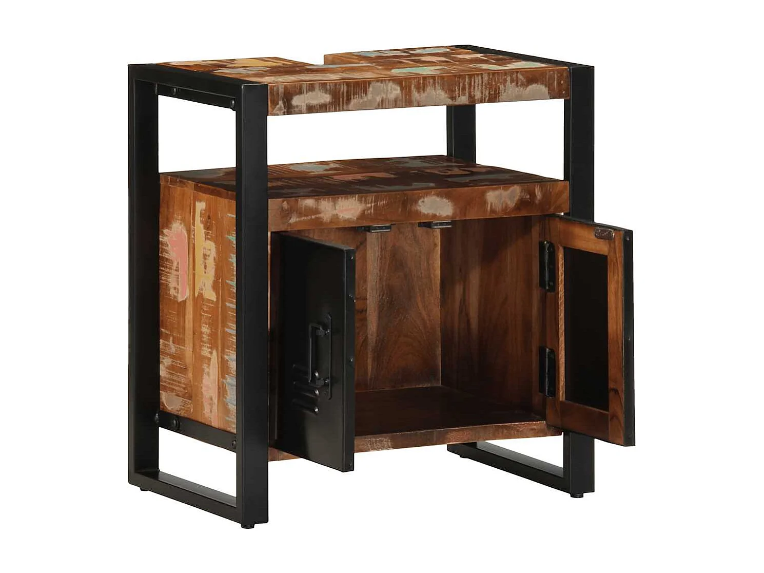 Badkamer wastafelkast 55x35x60 cm