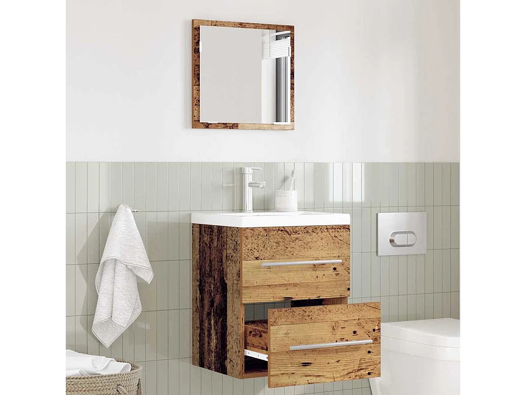 Badkamerkast 41 x 38,5 x 48 cm Technisch hout