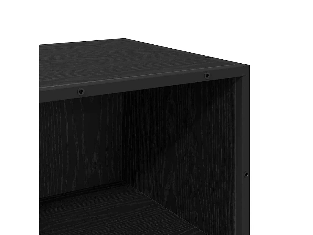 Mobile bagno in rovere nero 35 x 37,5 x 100 cm