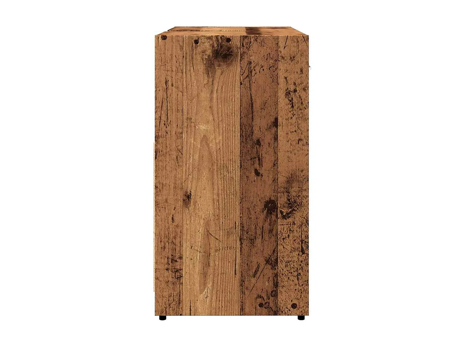 Mobile lavabo bagno in legno vecchio 60x33x60 cm