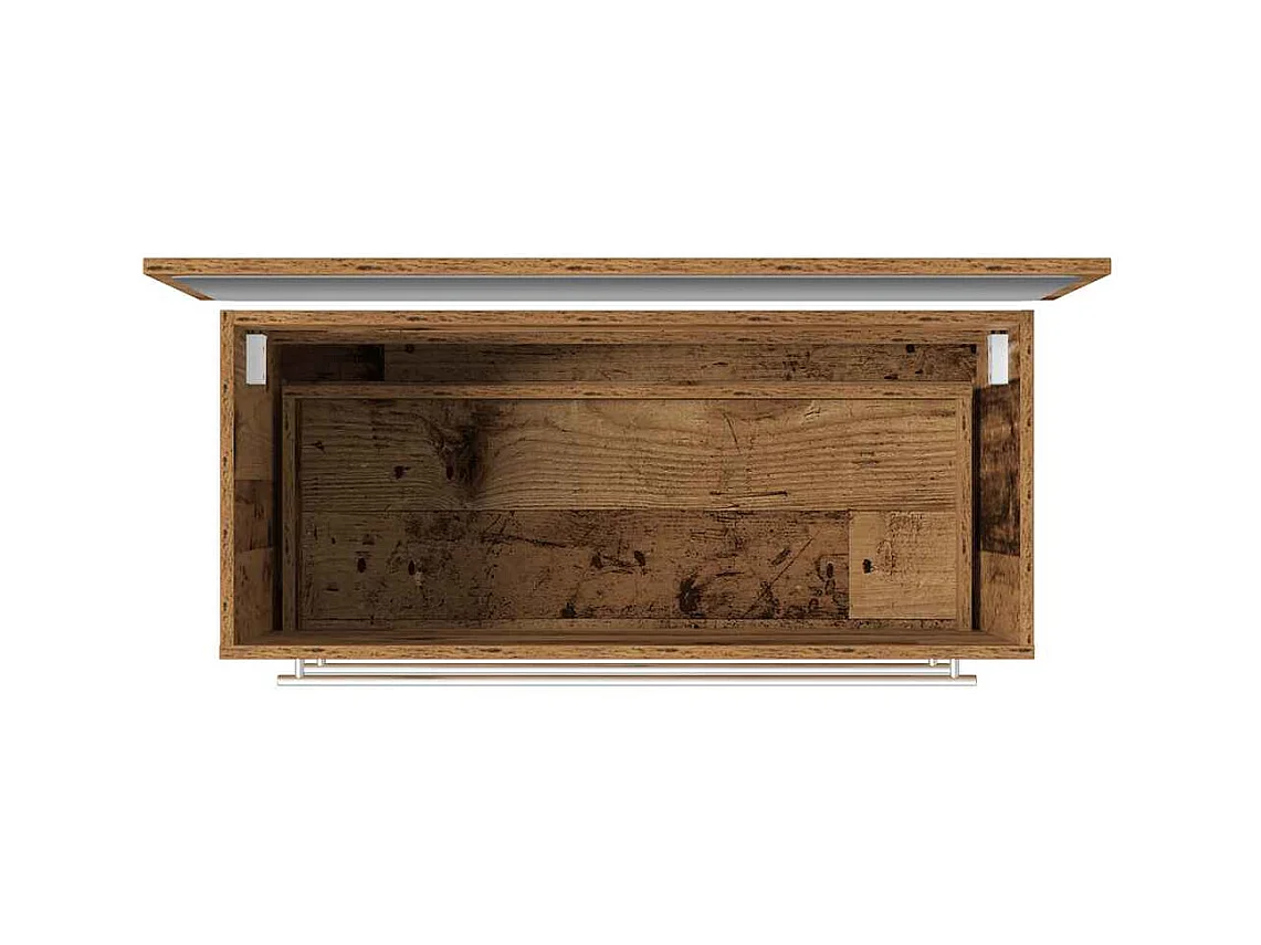 Ensemble de meubles salle de bain 2 pcs bois d'ingénierie