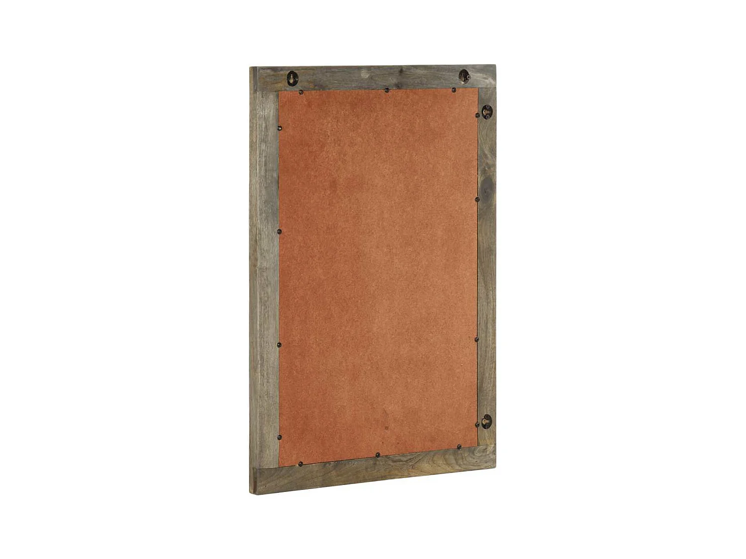 Miroir de salle de bain 50x2,5x70 cm bois de manguier massif
