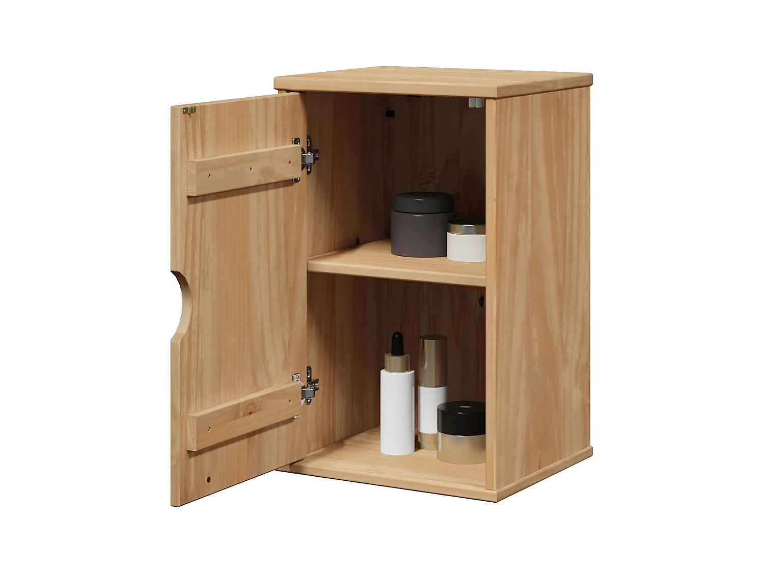 Mueble de baño de pared OTTA 35x30x55 cm madera maciza