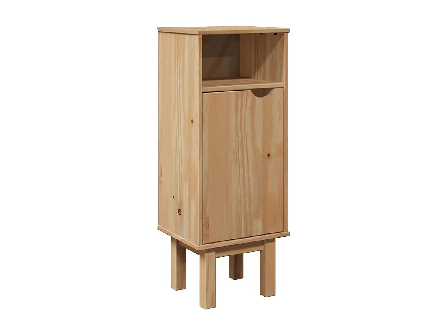 Mueble de baño de pared OTTA 35x30x55 cm madera maciza