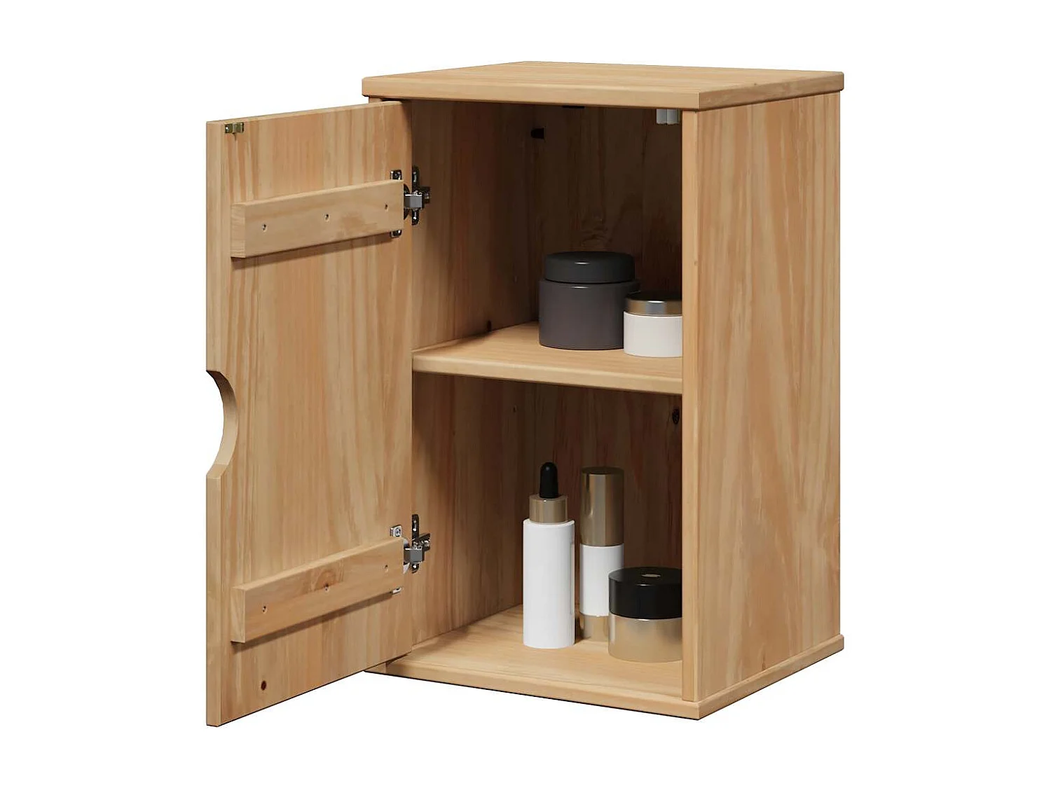 Mobile da bagno pensile OTTA 35x30x55 cm in legno massello