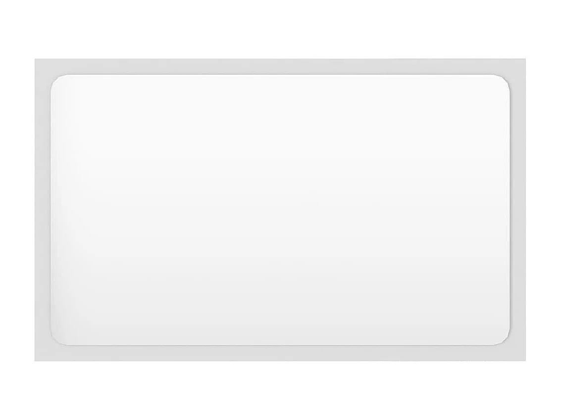 Ensemble de meubles de salle de bain Blanc Bois d'ingénierie