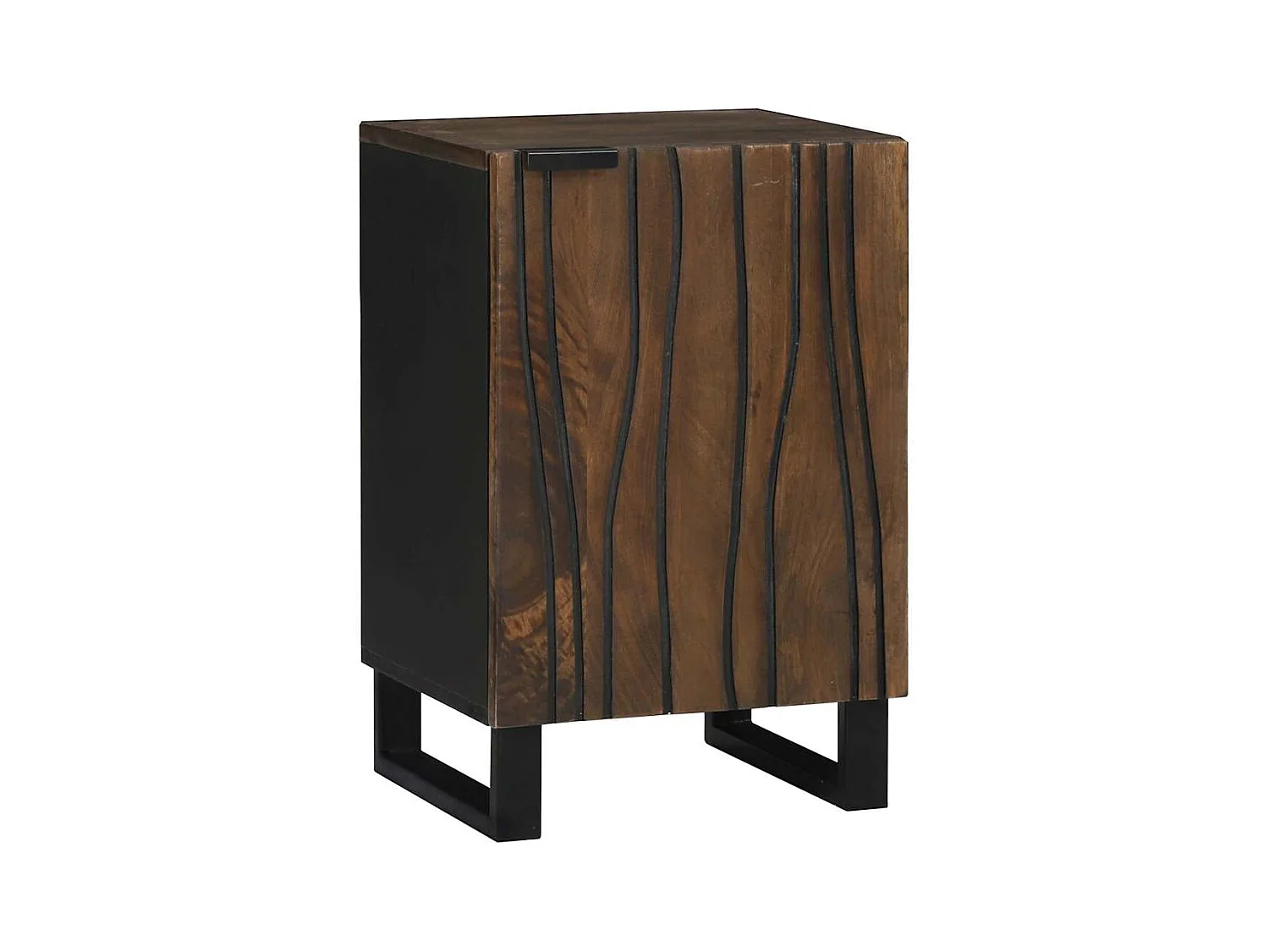 Ensemble de mobilier de salle de bain avec tiroir 4 pcs Blanc