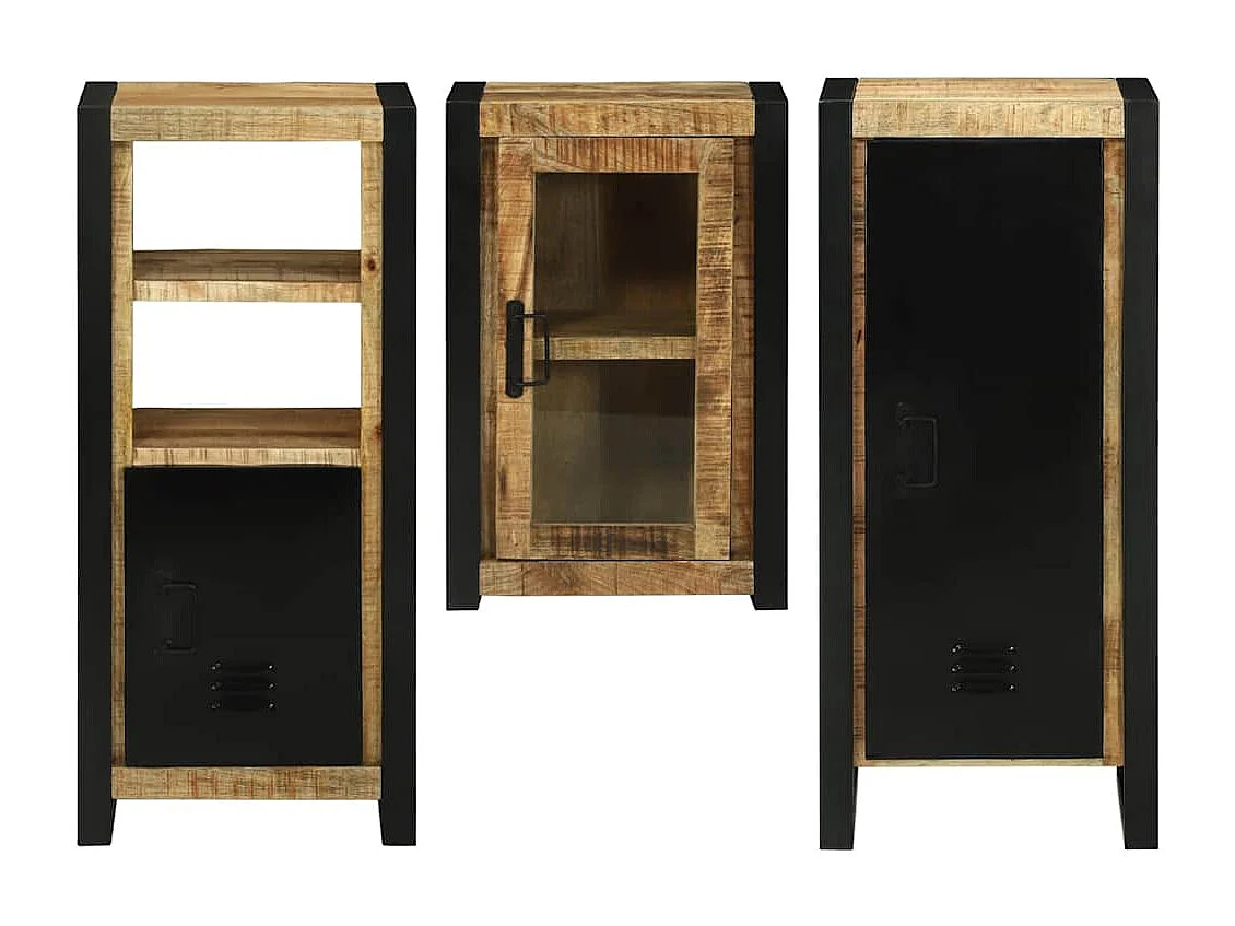 Set di mobili da bagno a parete 3 pezzi