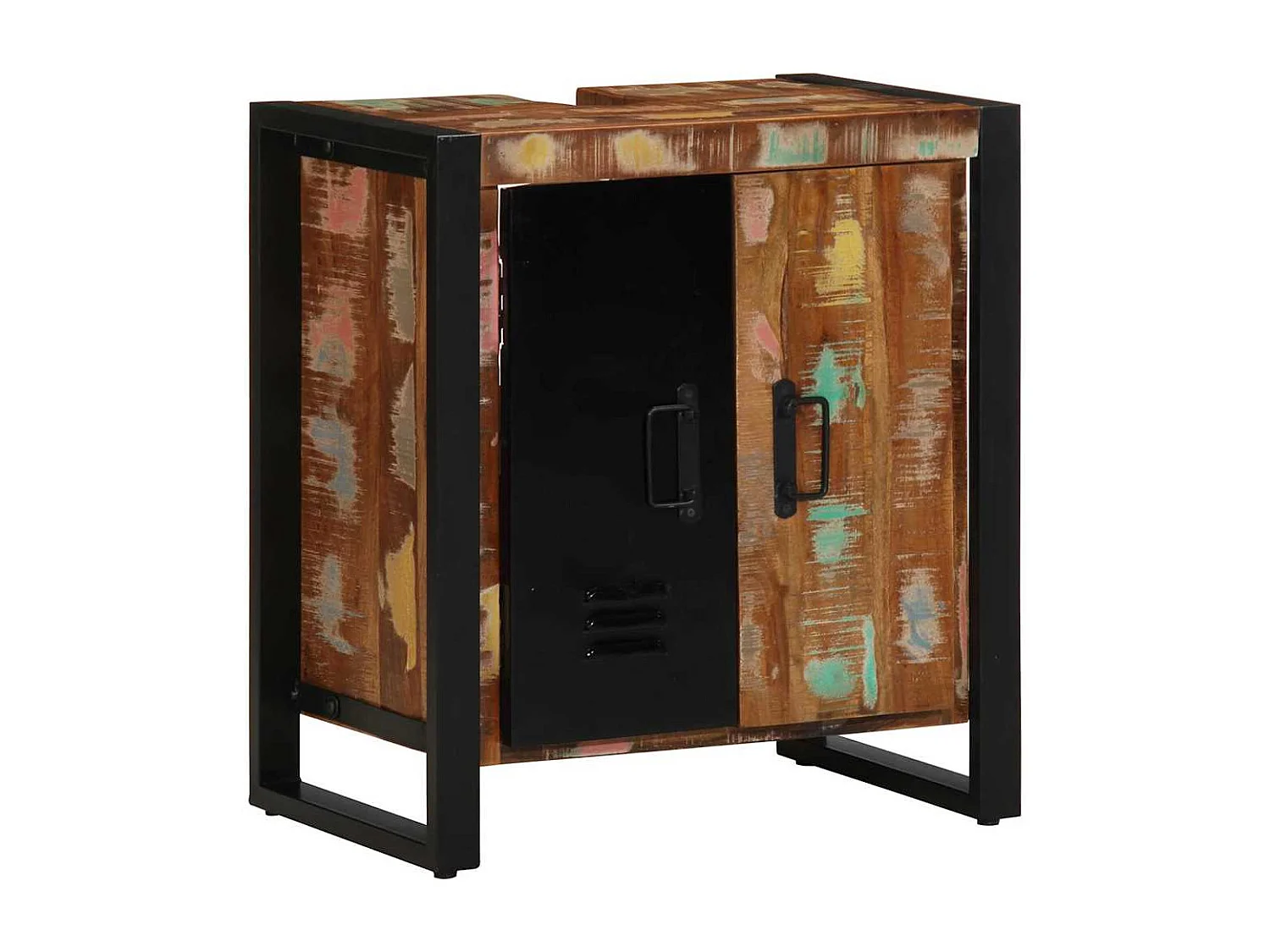 Set di mobili da bagno con mensola con anta