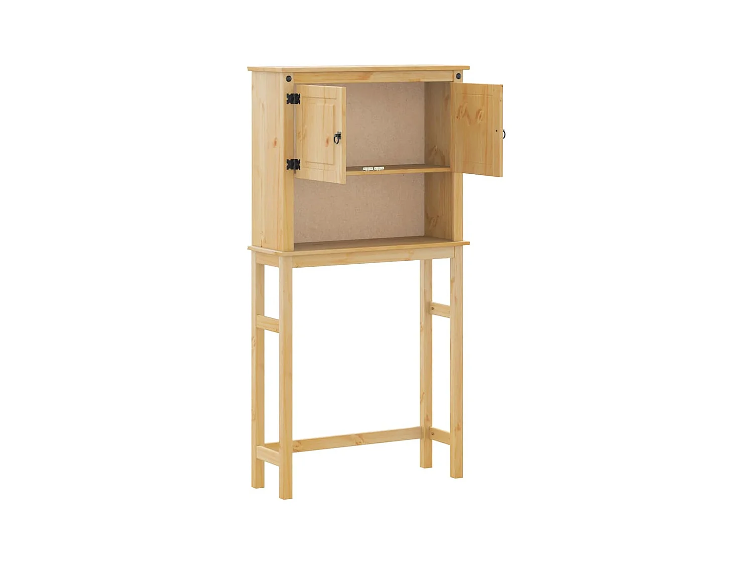 Corona Badezimmer-Waschmaschinenschrank aus massiver Kiefer