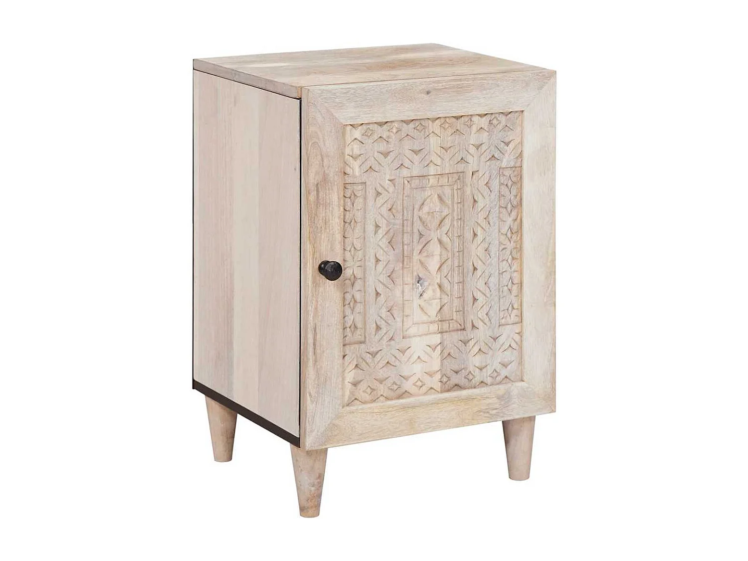 Ensemble de mobilier de salle de bain avec tiroir 4 pcs Blanc