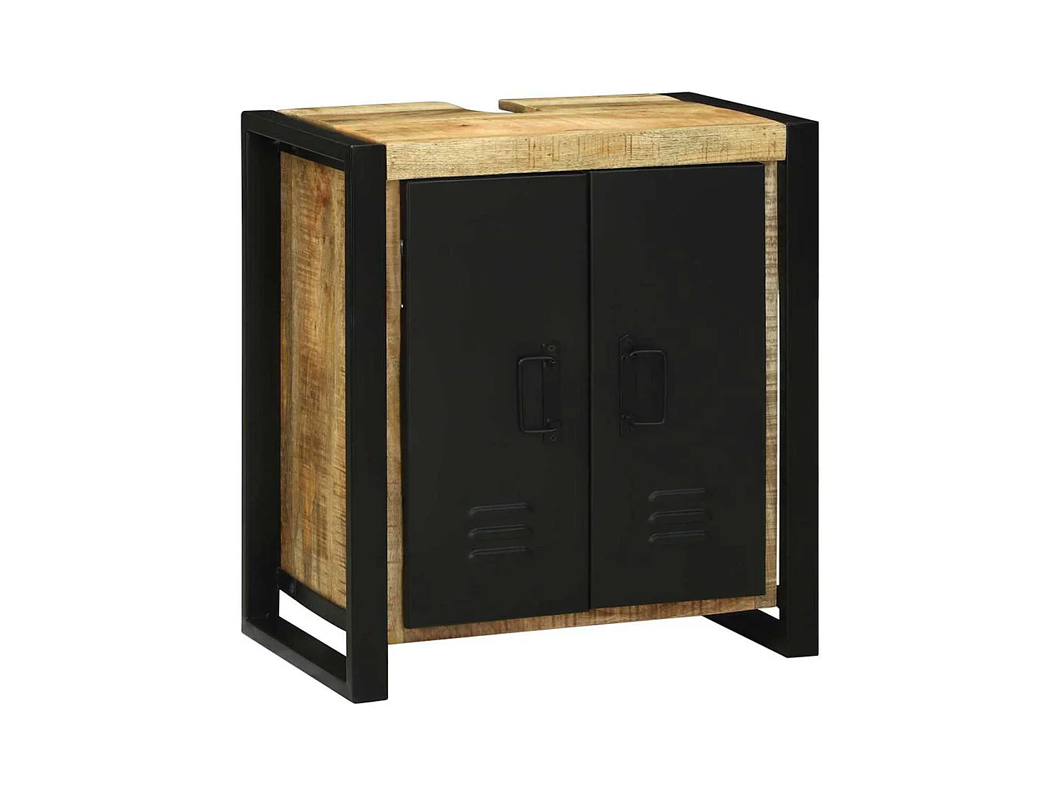 Ensemble de mobilier de salle de bain avec stockage 2 pcs