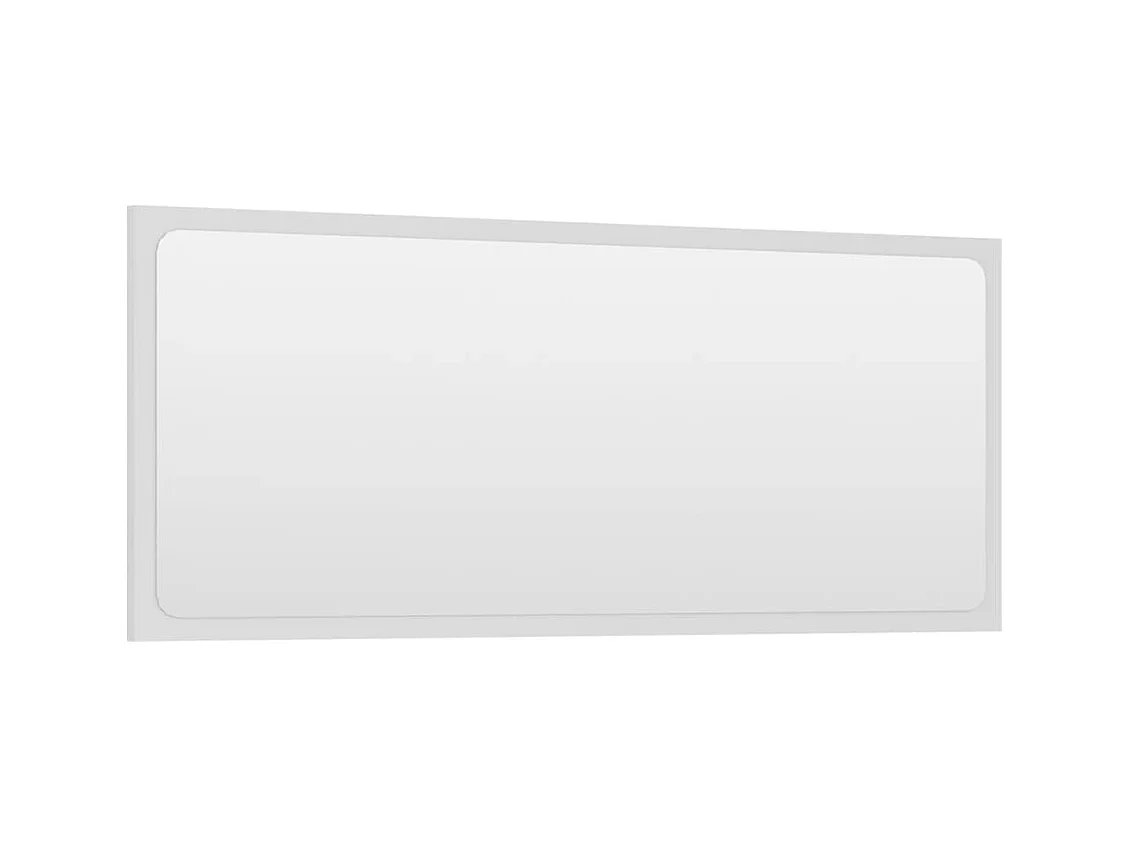 Juego de muebles de baño de madera de ingeniería blanca