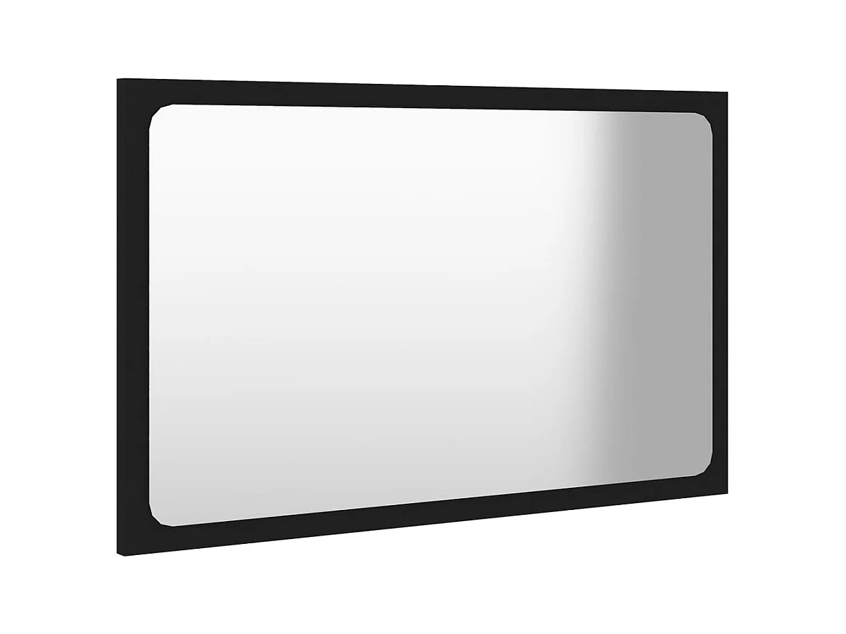 Zwarte spaanplaat badkamermeubelset