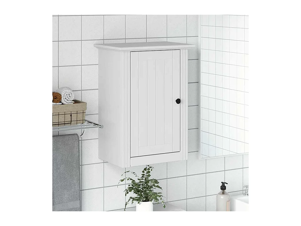 Armoire murale de salle de bain BODO blanc 44x30x60 cm