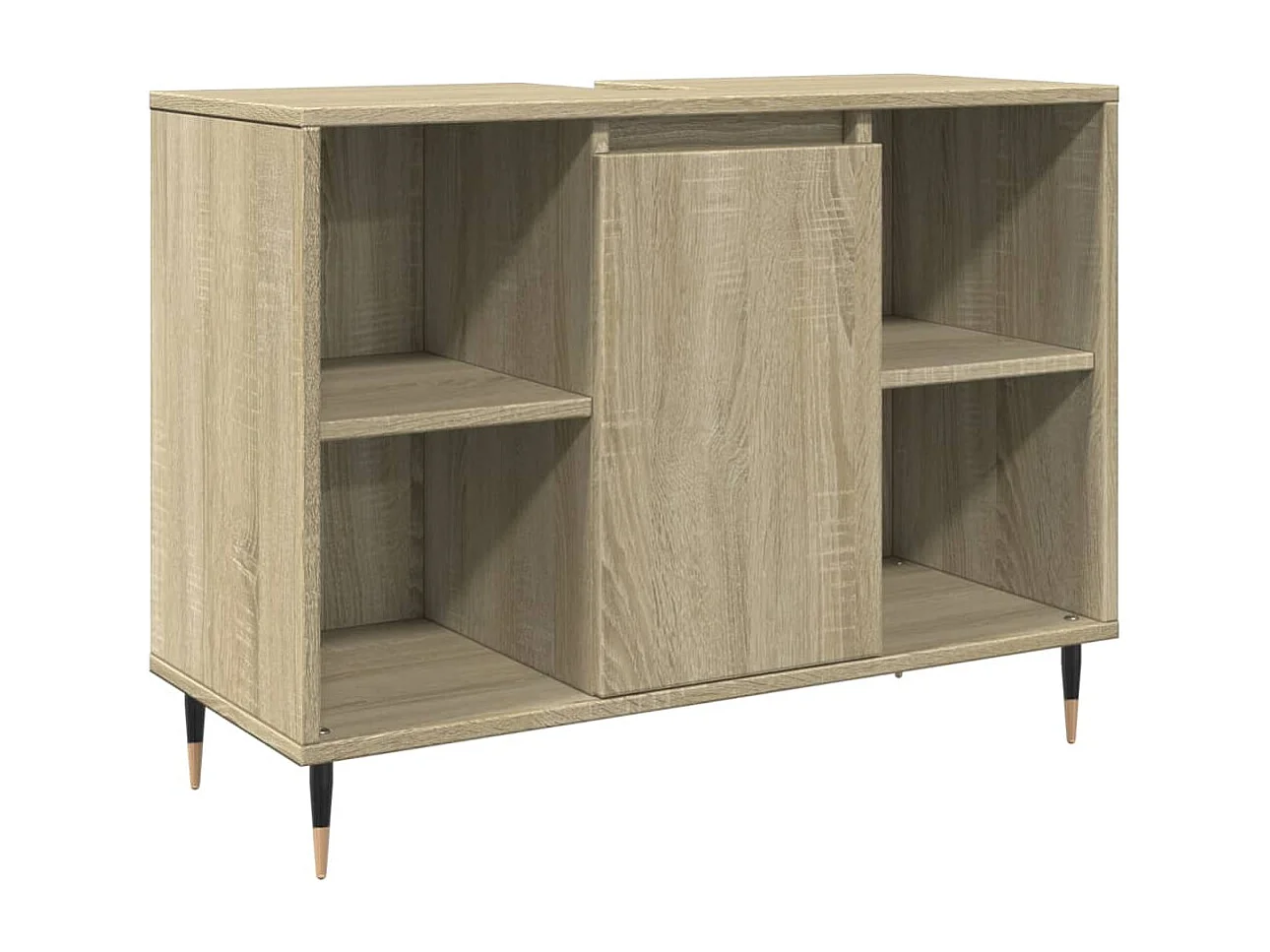 Set di mobili da bagno 3 pezzi in rovere Sonoma