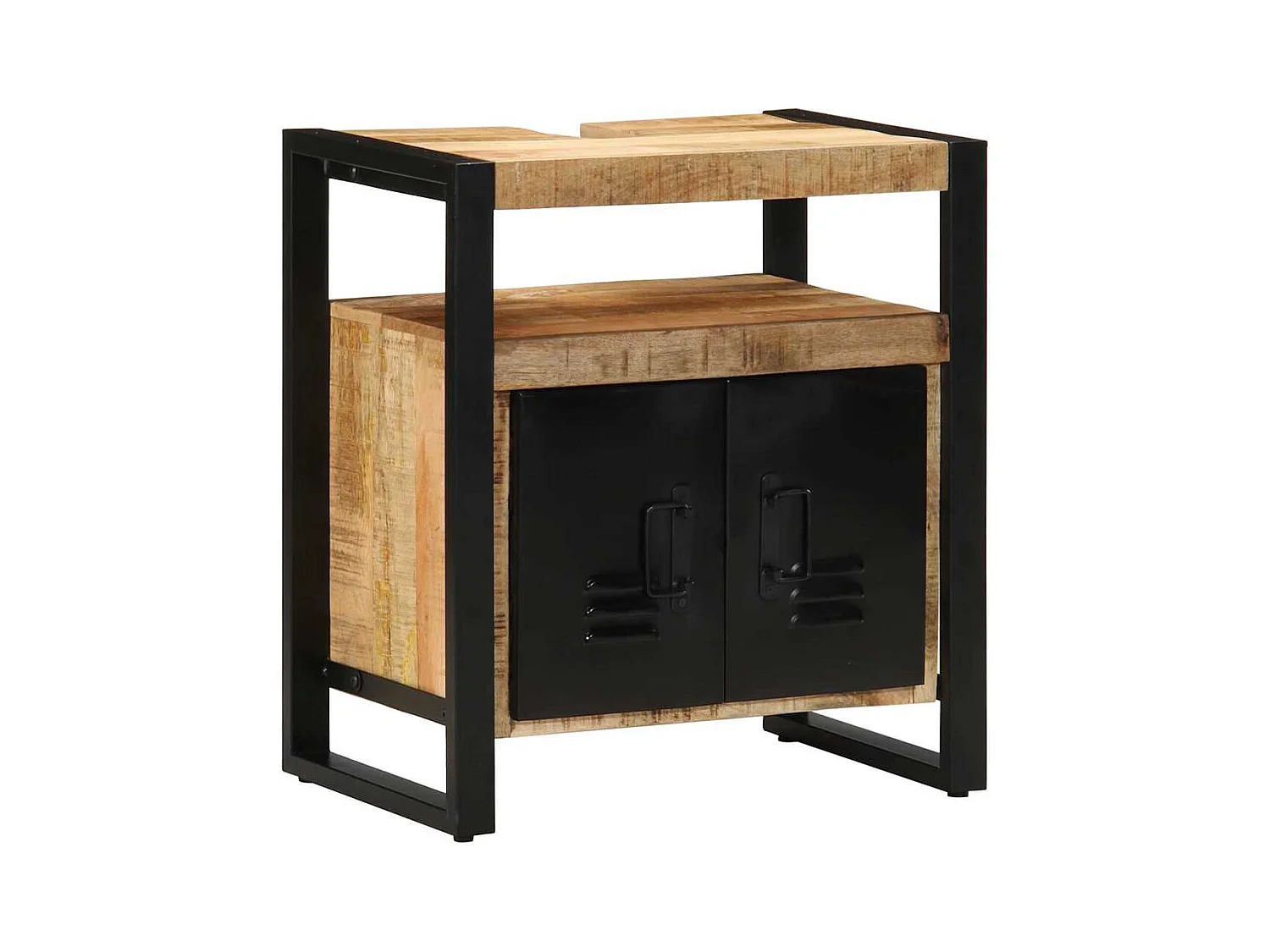 Ensemble de mobilier de salle de bain avec stockage 2 pcs