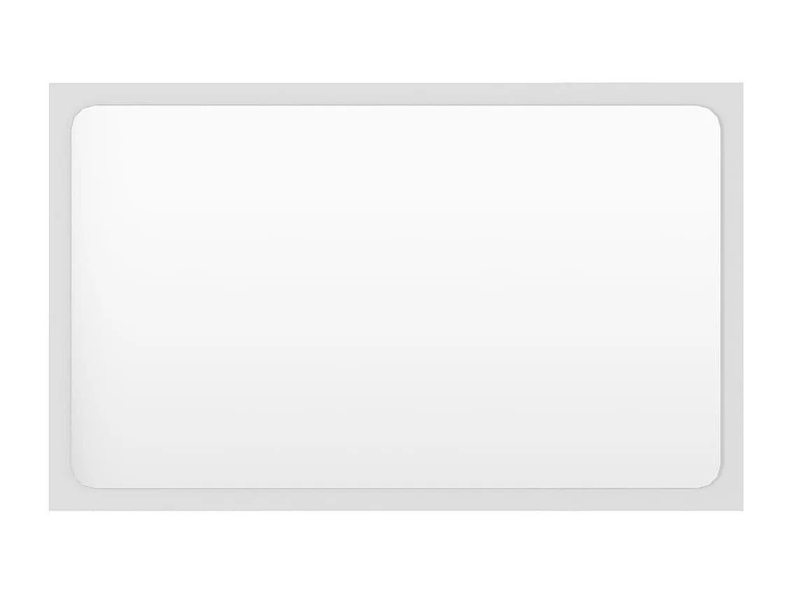 Ensemble de meubles de salle de bain blanc bois d'ingénierie