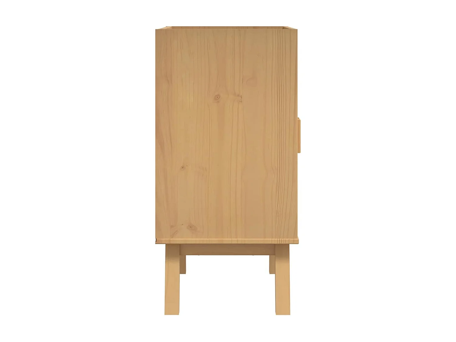 Meuble sous évier Marron 114 x 43 x 73.5 cm Bois de pin massif