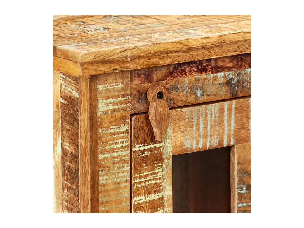 Armoire murale Bois massif de récupération 44 x 21 x 72 cm