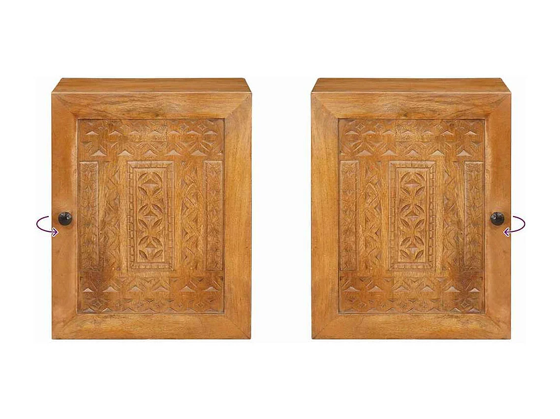 Cabinet de salle de bain Marron clair 38 x 33.5 x 160 cm