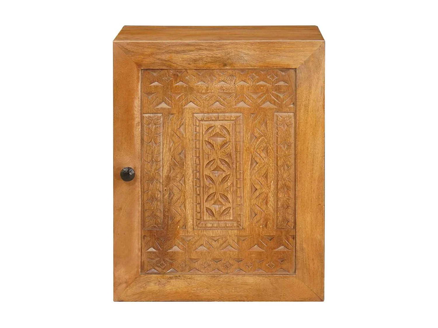 Mobiletto da bagno marrone chiaro 38 x 33,5 x 160 cm