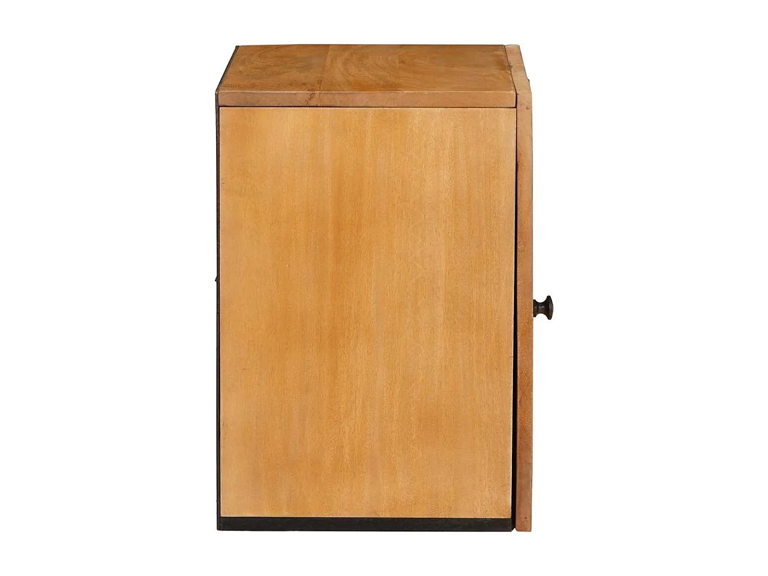 Mobiletto da bagno marrone chiaro 38 x 33,5 x 160 cm