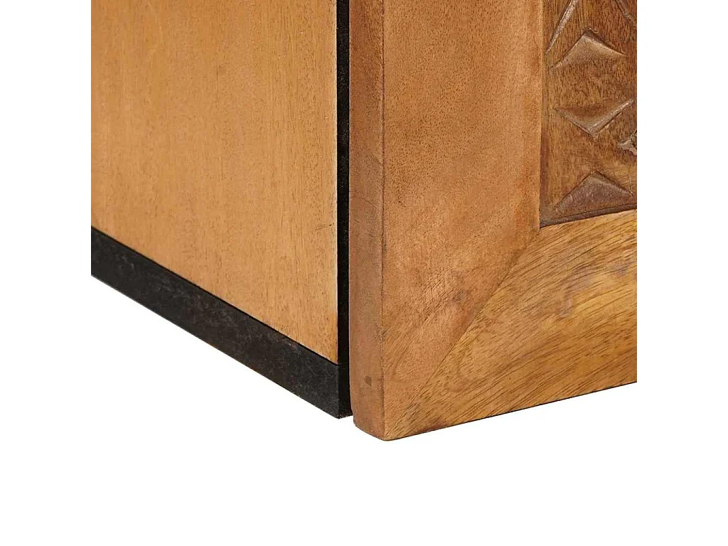 Mobiletto da bagno marrone chiaro 38 x 33,5 x 160 cm