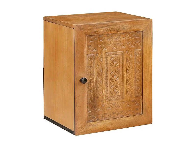 Cabinet de salle de bain Marron clair 38 x 33.5 x 160 cm