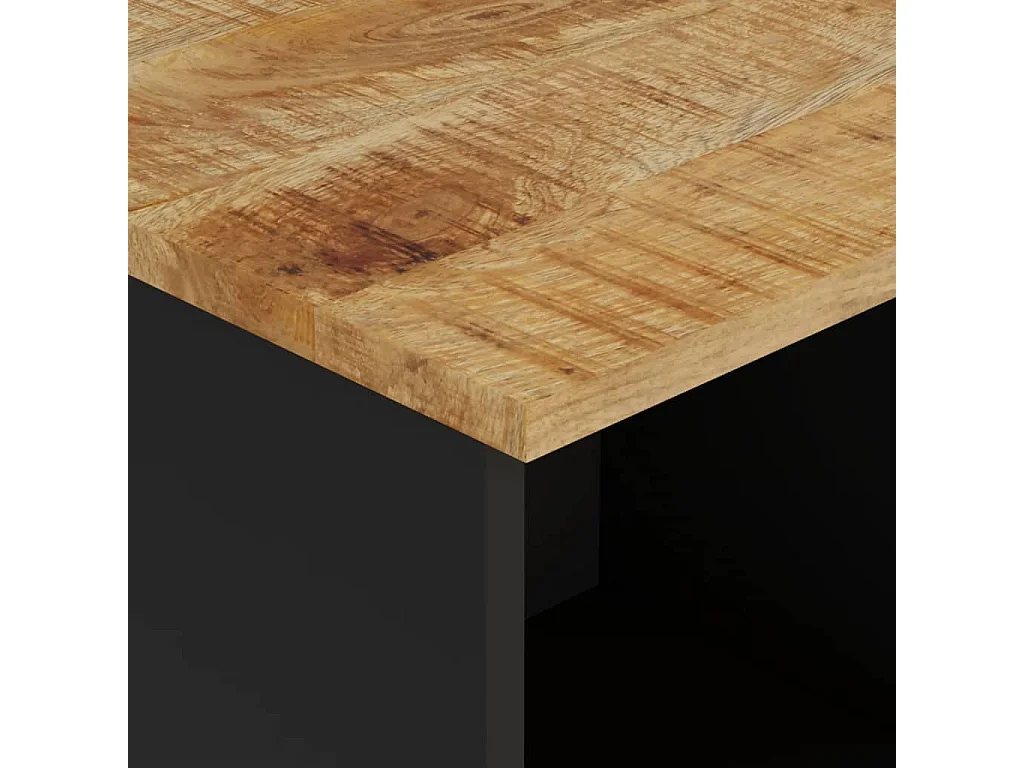 Badkamerkast 38x33x160 cm massief mangohout