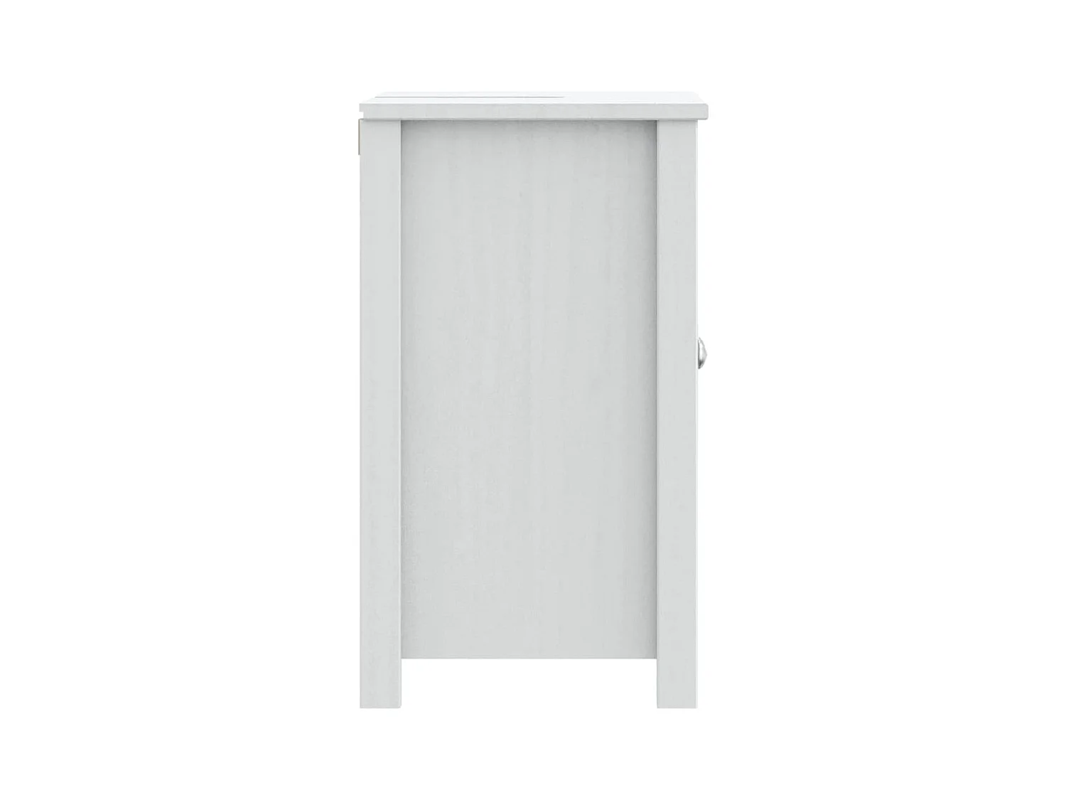 Meuble de salle de bain BERG blanc 60x34x59 cm bois pin massif