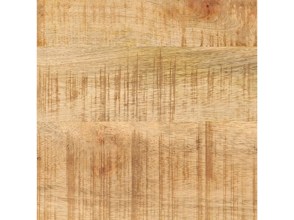 Badkamerkast 40x27x90cm massief mangohout en ijzer