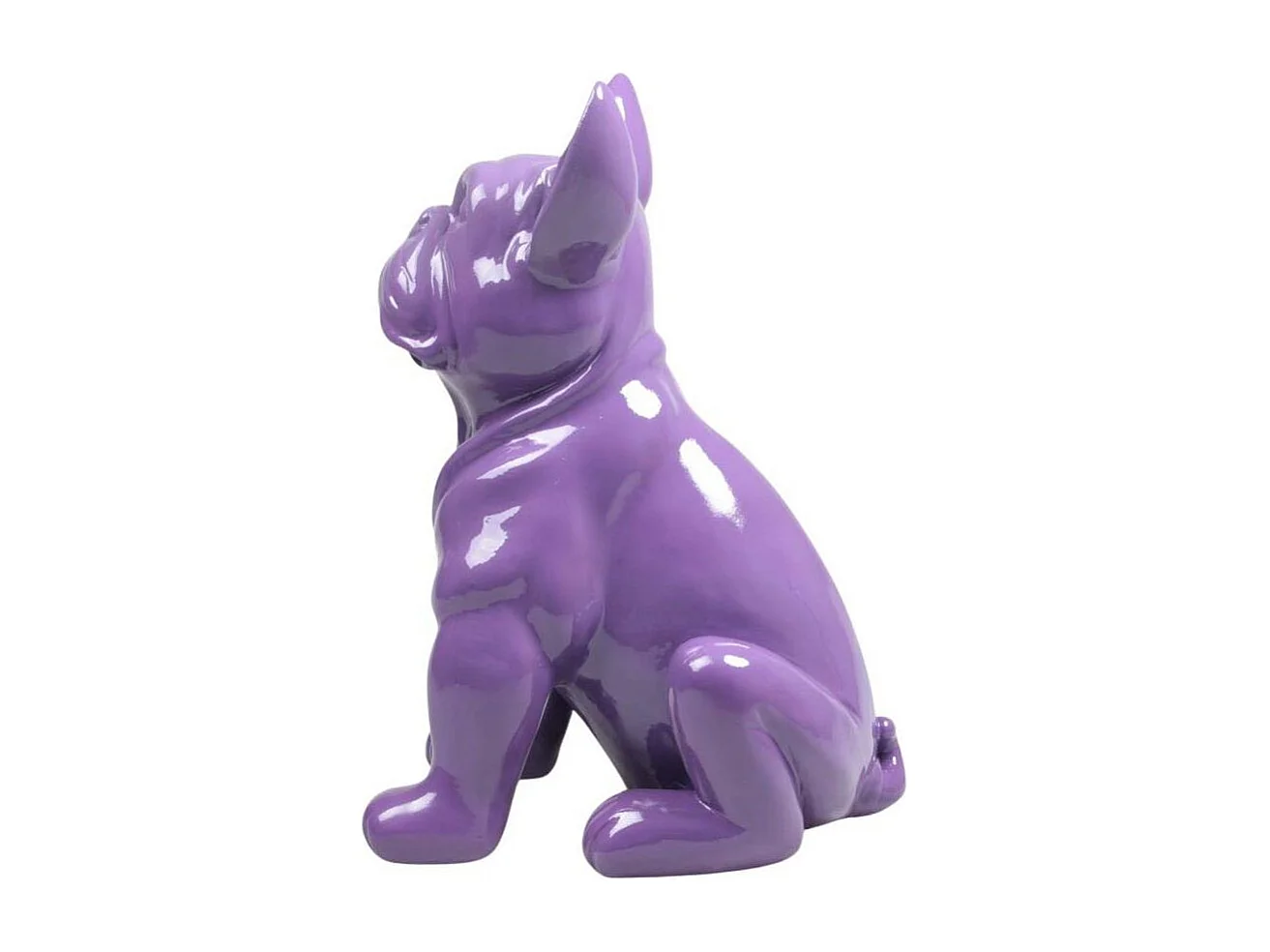 Chien bouledogue français coloré 37 x 25 x 22 cm