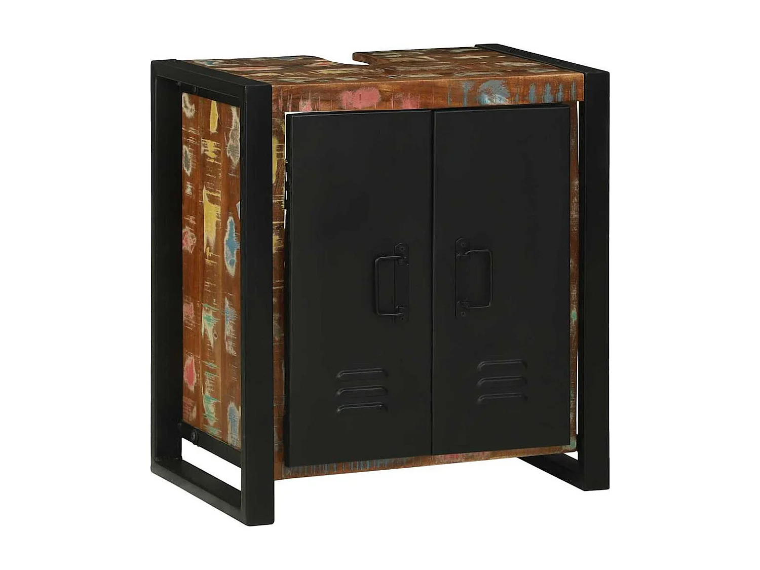 Set di mobili da bagno a parete 4 pezzi