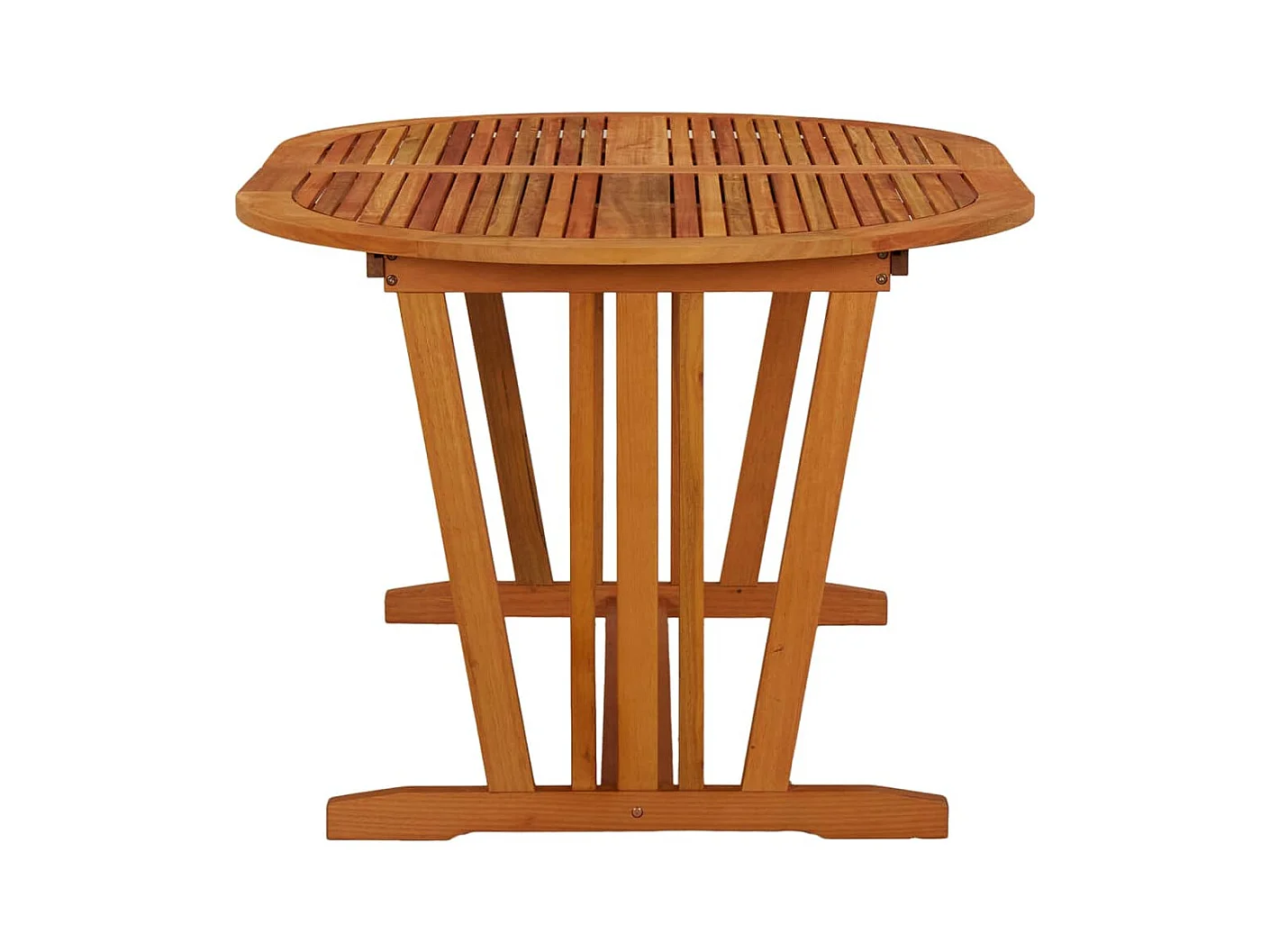 Tuintafel 200x100x75 cm Massief eucalyptushout