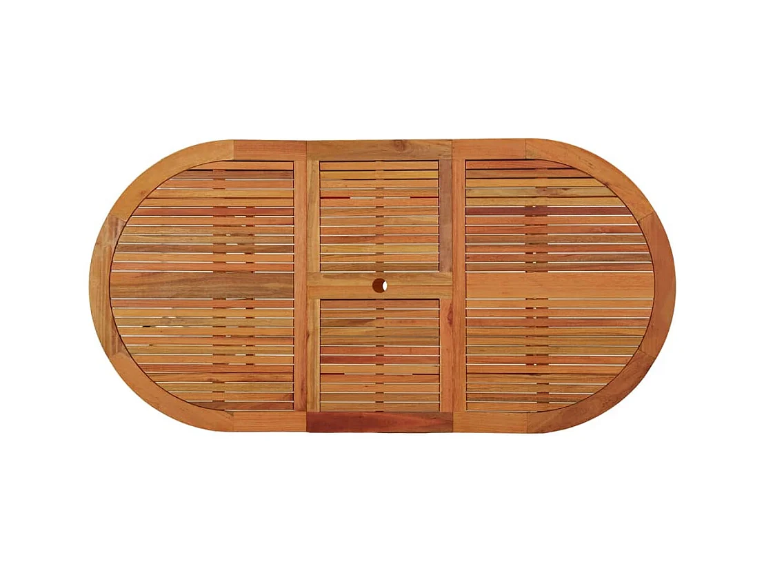 Tuintafel 200x100x75 cm Massief eucalyptushout