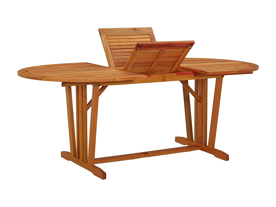 Tuintafel 200x100x75 cm Massief eucalyptushout