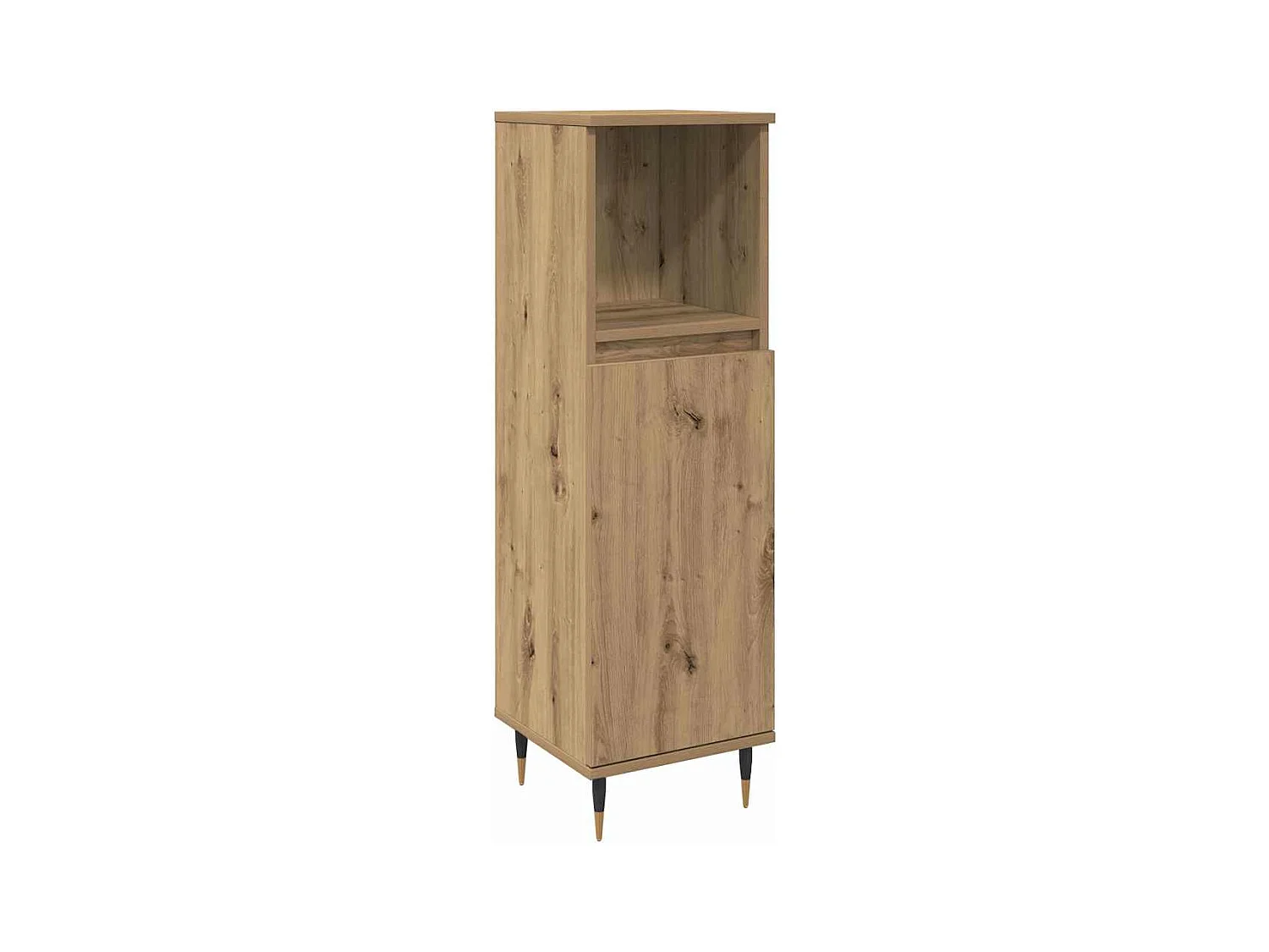 Ensemble de Meubles de Salle de Bain 3 pcs Chêne artisanal