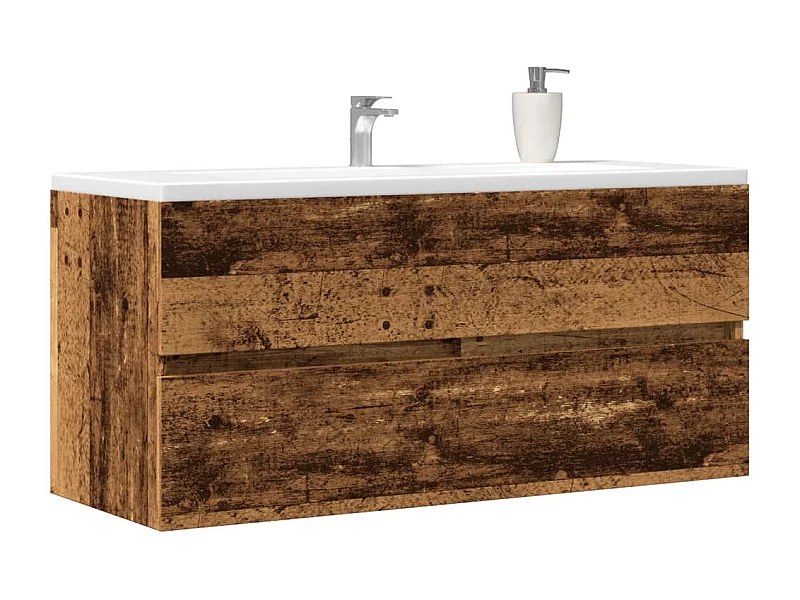Waschbeckenunterschrank Altholz 100x38,5x45 cm Holzwerkstoff