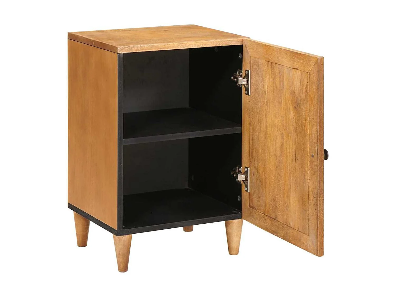 Mobiletto da bagno marrone chiaro 38 x 33,5 x 160 cm