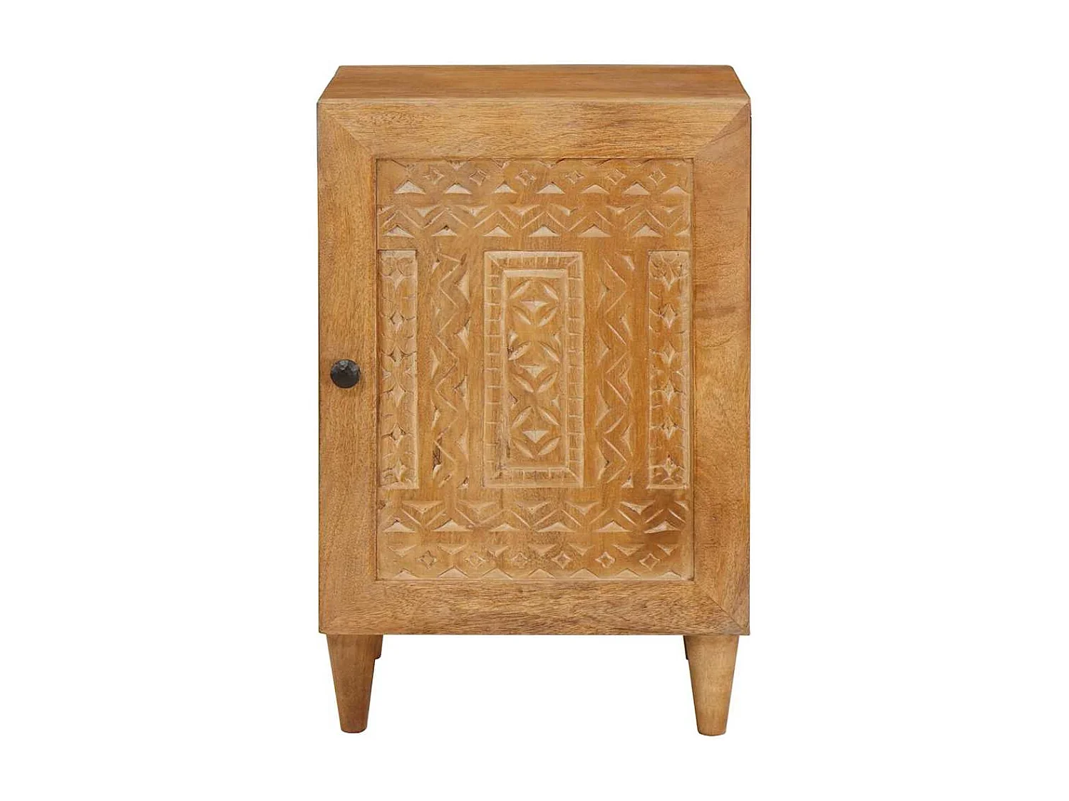 Mobiletto da bagno marrone chiaro 38 x 33,5 x 160 cm