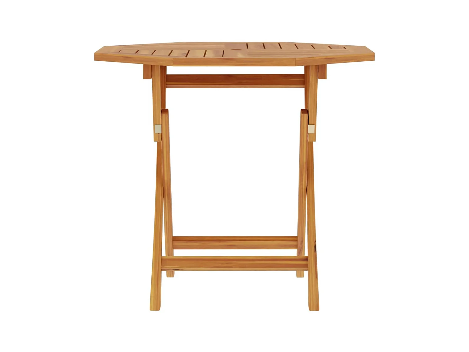 Opvouwbare tuintafel 85x85x76 cm Massief teakhout