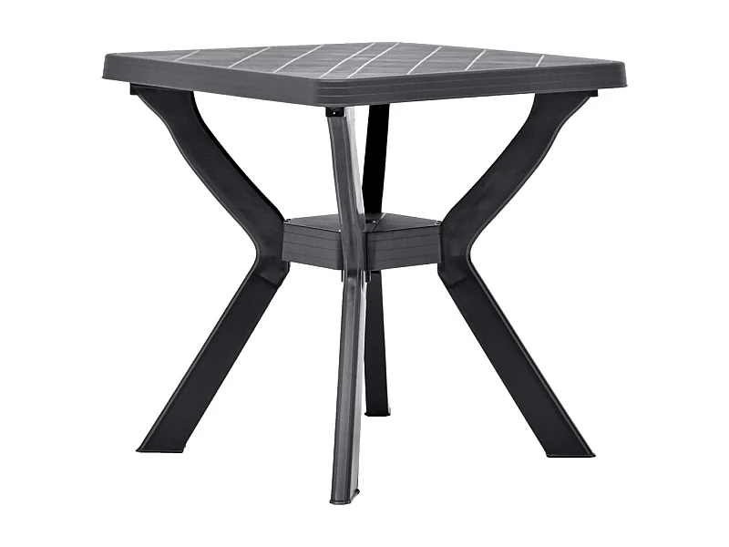 Table de bistro Anthracite 70x70x72 cm Plastique