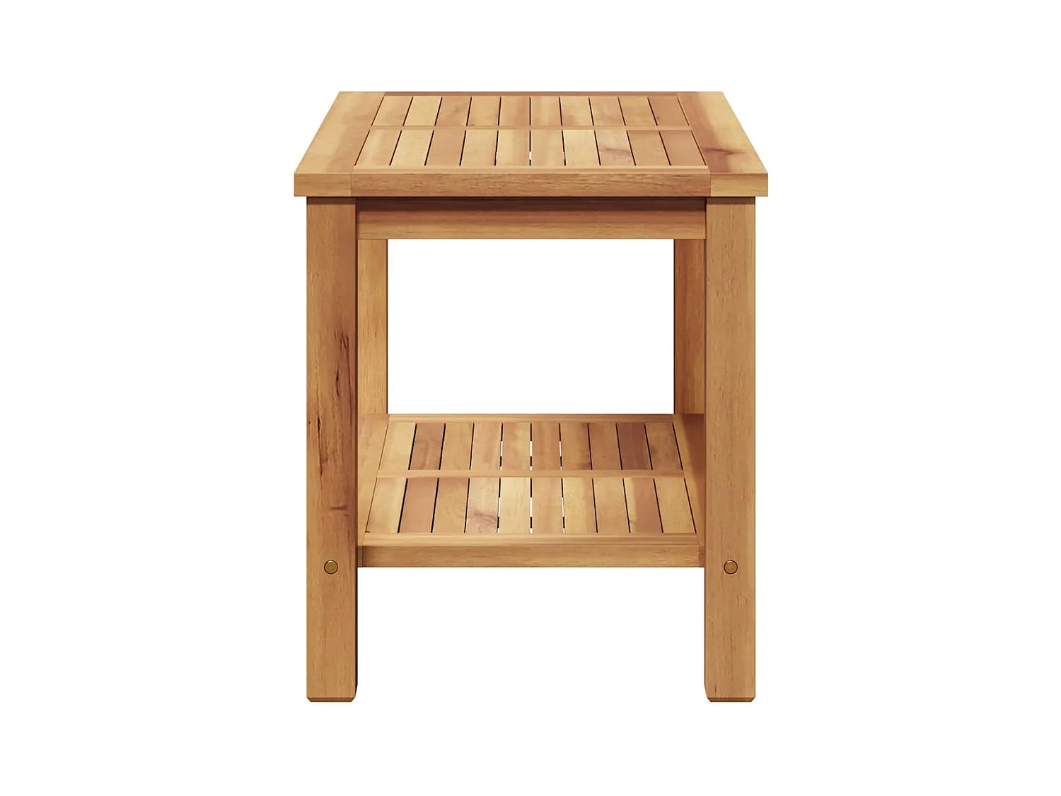 Table basse Marron 70 x 40 x 45 cm Bois de teck solide